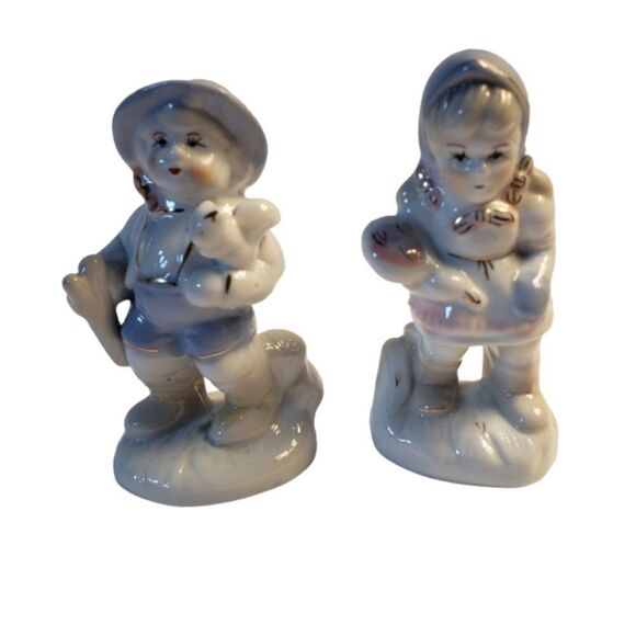Vintage Porcelain Figurines - Picture 1 of 9